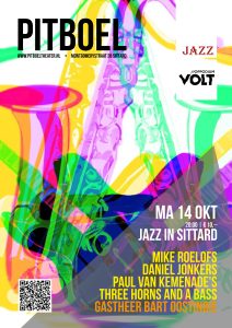 jazz in Sittard 14 oktober 2024 affiche